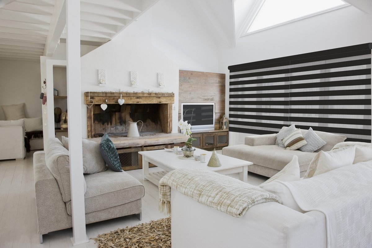 Living room in modern home